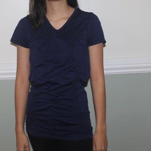 Navy Athleta Workout Top